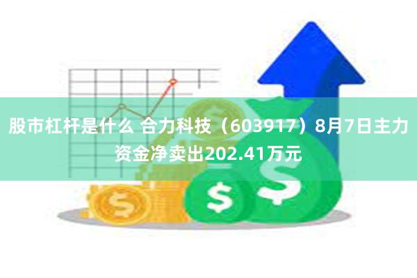 股市杠杆是什么 合力科技（603917）8月7日主力资金净卖出202.41万元