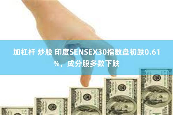 加杠杆 炒股 印度SENSEX30指数盘初跌0.61%，成分股多数下跌