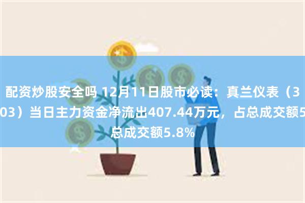 配资炒股安全吗 12月11日股市必读：真兰仪表（301303）当日主力资金净流出407.44万元，占总成交额5.8%